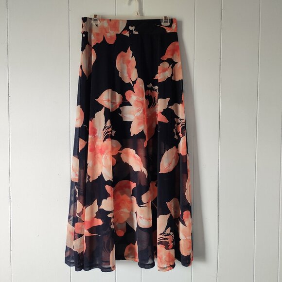 INC International Concepts Floral Maxi Skirt - Picture 1 of 7